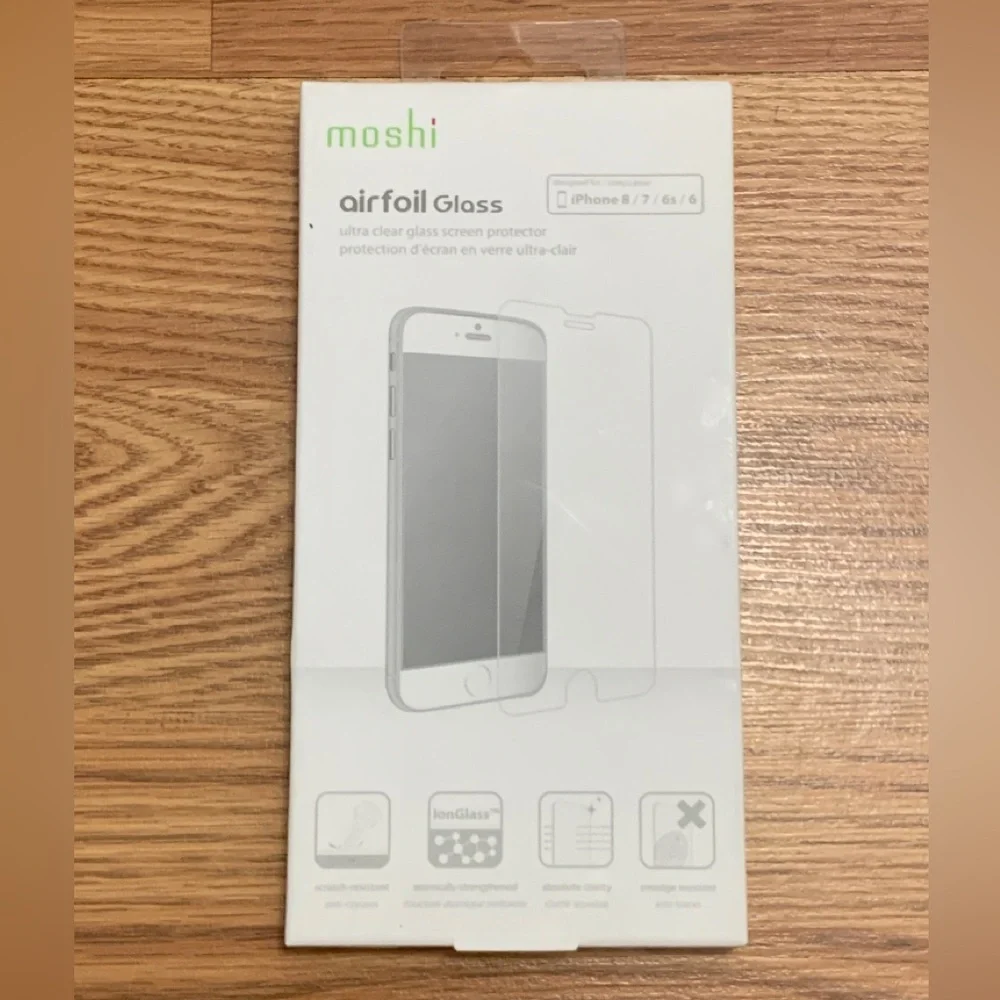 Moshi AirFoil Glass Ultra Clear Screen Protector For iPhone 8/7/6/6S